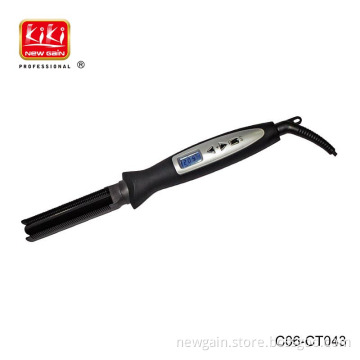 PTC Heater. Automatically switch off after 30 minutes LCD Hair Curling Iron